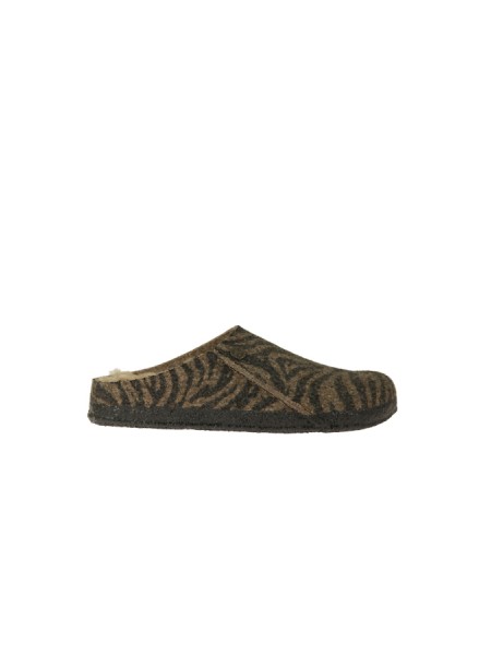 Scarpa Birkenstock Zermatt con Pelliccia Zebra